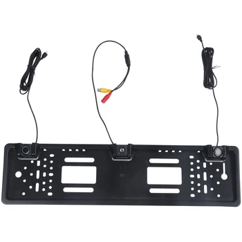 

PZ600-L European License Plate Parking Sensor with HD Rear View Camera Free Ship