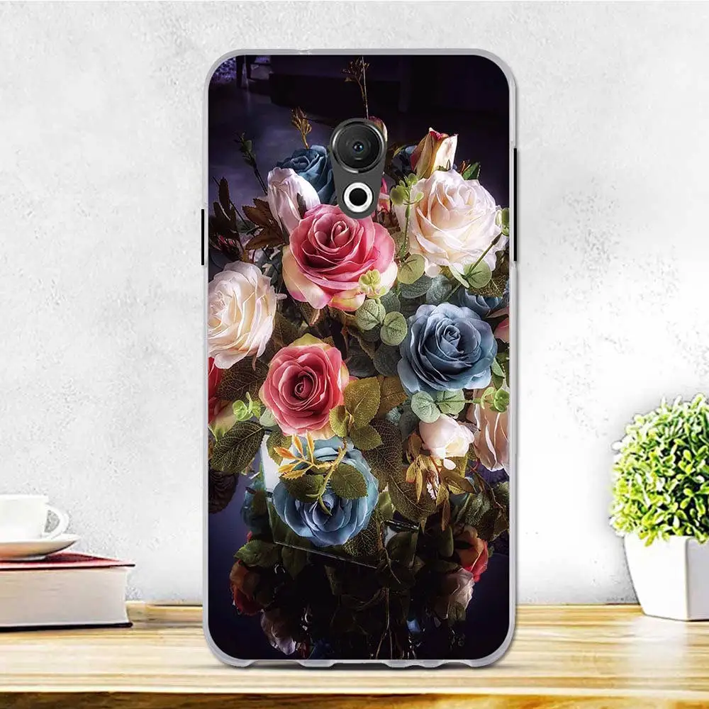 Чехол для Meizu 15 Lite, тонкий чехол из ТПУ на заднюю панель для Meizu M15/15 Lite, мягкий силиконовый чехол для телефона s для Fundas Meizu 15 Lite
