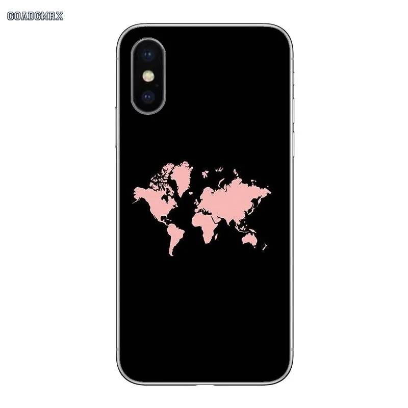 image 8 Карта мира, план путешествия, Роскошный чехол для huawei P Smart G7 G8 P7 P8 P10 Plus P20 P30 Pro P9 Lite Mini TPU силиконовый чехол - Цвет: image 8