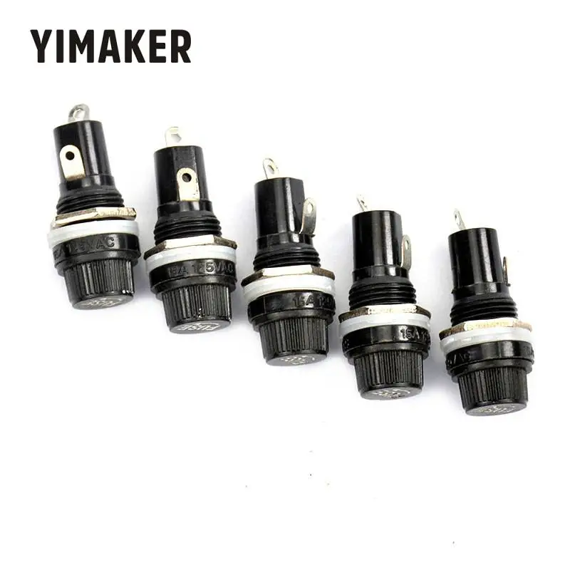 YIMAKER 50 шт. панель Монтажный держатель предохранителя HRC BLX-1 5X20 Бесплатная доставка