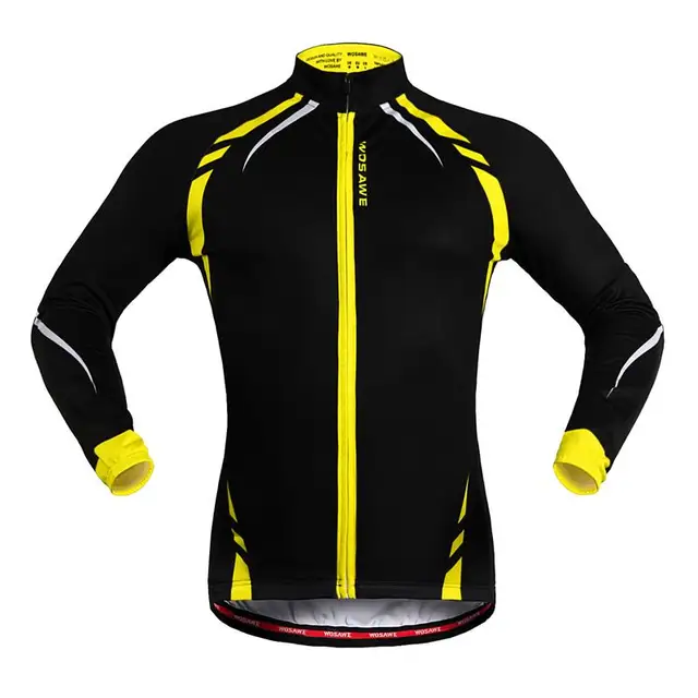yellow cycling jacket mens