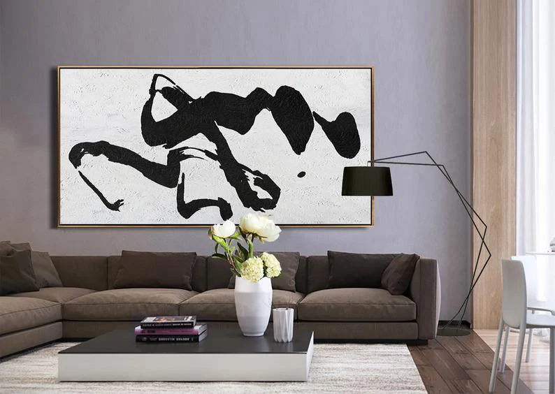 

Dragon Large Wall Art Abstract Painting On Canvas Art Contemporary Art Abstract Art Horizontal Wall Art Textured Painting