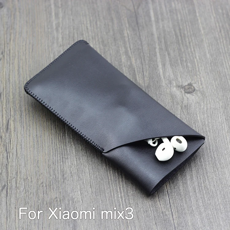 Двухслойный универсальный кожаный чехол MiX3 в стиле ретро для Xiaomi mi mix 3 | Мобильные