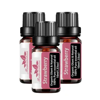 

Strawberry Essential Oils For Aromatherapy Diffusers Massage Fragrances Oil Aroma Oils Fresh Mango Cherry Essential Oils