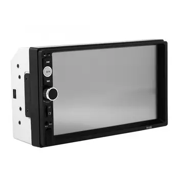 

7" Bluetooth Car Radio Player Head Unit Car Stereo FM Radio MP3 Player Support USB SD AUX With Rearview Camera HD MP5 Player