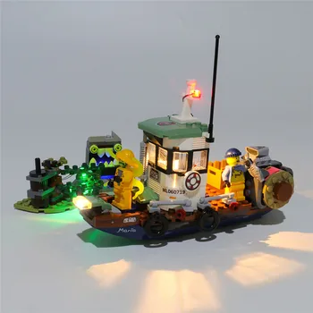 

USB Powered Building Blocks LED Lighting Kit for Hidden Side Wrecked Shrimp Boat 70419 (Only LED Light, No Block Kit)