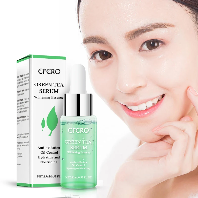 

EFERO Hyaluronic Acid / Six Peptides / Green Tea Face Serum Cream Anti-Aging Firming Whitening Moisturizing Skin Care