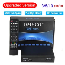 DMYCO V9S Pro 10 PCS Lot Support HDMI and AV Satellite Receiver Full 1080P TV box Receptor Youtube DVB-S2 TV Receiver Decoder