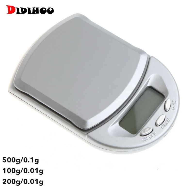 Junejour 0 01/0 1g Мини цифровые весы ЖК-дисплей Подсветка портативные для кухни