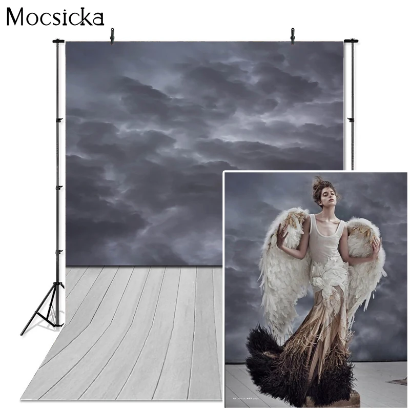 Mocsicka серый фон для фотосъемки с изображением доски смога абстрактный текстурный