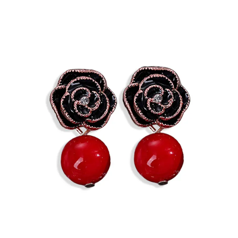 Высокое качество женщина не вызывают аллергию серьги Женская Праздничная обувь