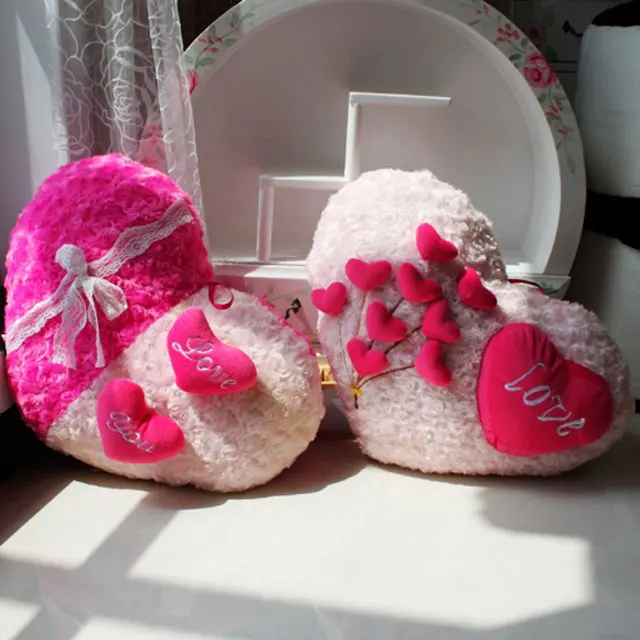 Креативный Свадебный дом Любовь Подушка Розовая Свадьба Тао сердце · traeh xing букет подушка