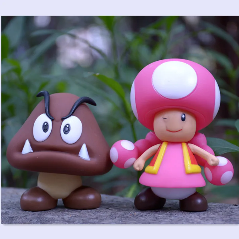 

New Super Mario Figures Toys Super Mario Bros Bowser Luigi Koopa Yoshi Mario Maker Odyssey PVC Action Figure Model Dolls Toy
