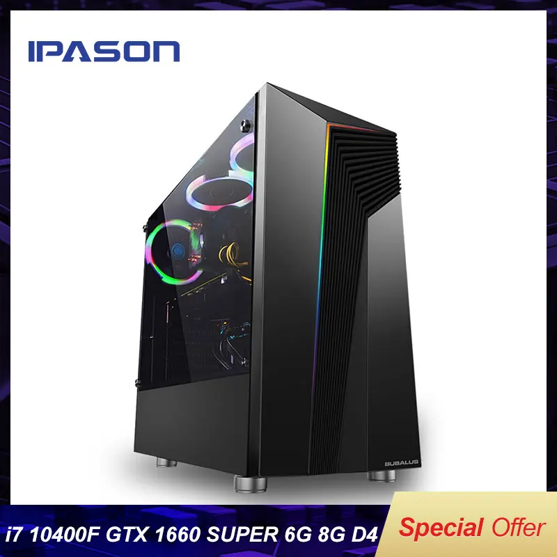 Видеокарта IPASON Explorer 104 Intel Core I5 10400F шестиядерный процессор Gtx1660 6 ГБ | Компьютеры и
