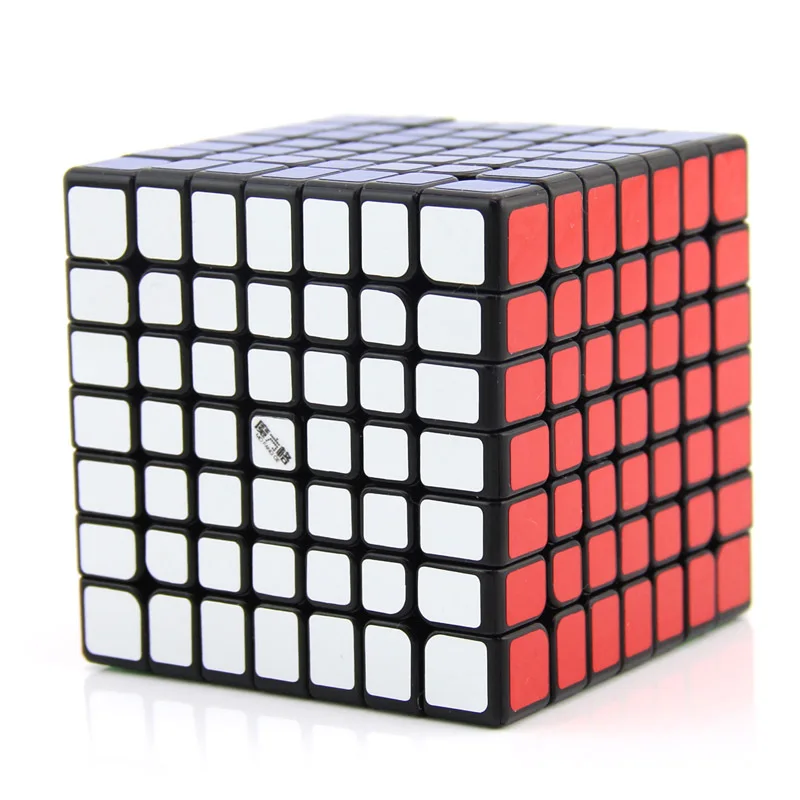 

XMD Magic Cube Electrodeless Seven Magic Cube Black And White with Pattern Smooth 7-Order Hole-Adhesive Paper Adult Toy Game Rub