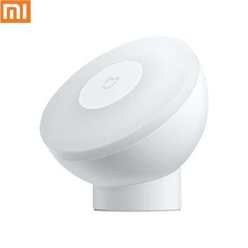 

New Xiaomi Mijia LED Induction Night Light 2 Lamps Brightness Adjustable Infrared Smart Human Body Sensor with Magnetic Bas