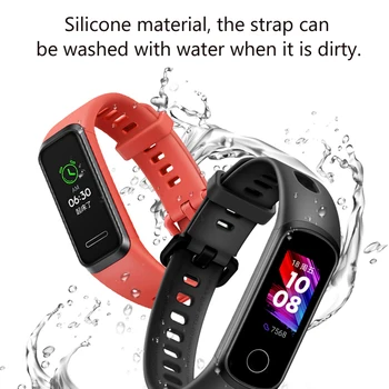 

Silicone Wrist Strap For Huawei Band 4 Standard Version Smart Wristband Sport belt Bracelet Band honor band 5i Correa Watchband