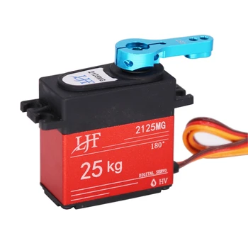 

RC Metal Gear Servo 25KG Standard Digital Servo 180 Degree Waterproof Servo Full Metal Gear Servo for TRAXXAS Crawler Rc Cars