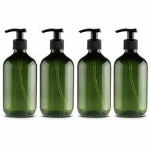 500 мл многоразовая пустая бутылка для шампуня ванная комната дозатор жидкого мыла пены
