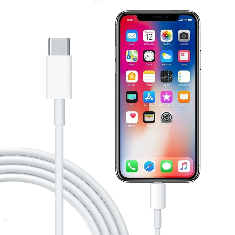 Konsmart USB C PD Быстрая зарядка для iPhone 11 pro Max iPad Pro 9 В 2A Быстрый кабель зарядное устройство мощность 18 Вт Зарядное устройство