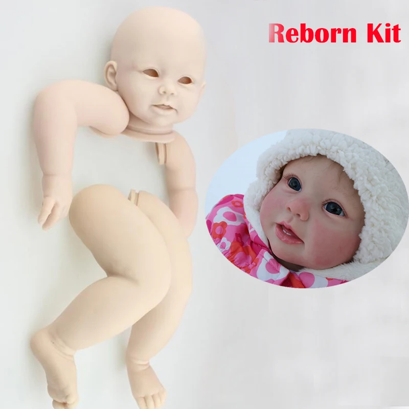

28 Inches Bonnie DIY Blank Kit Reborn Baby Dolls Newborn Bebe Vinyl Doll Unpainted Unfinished Parts Toys For Girl Gift