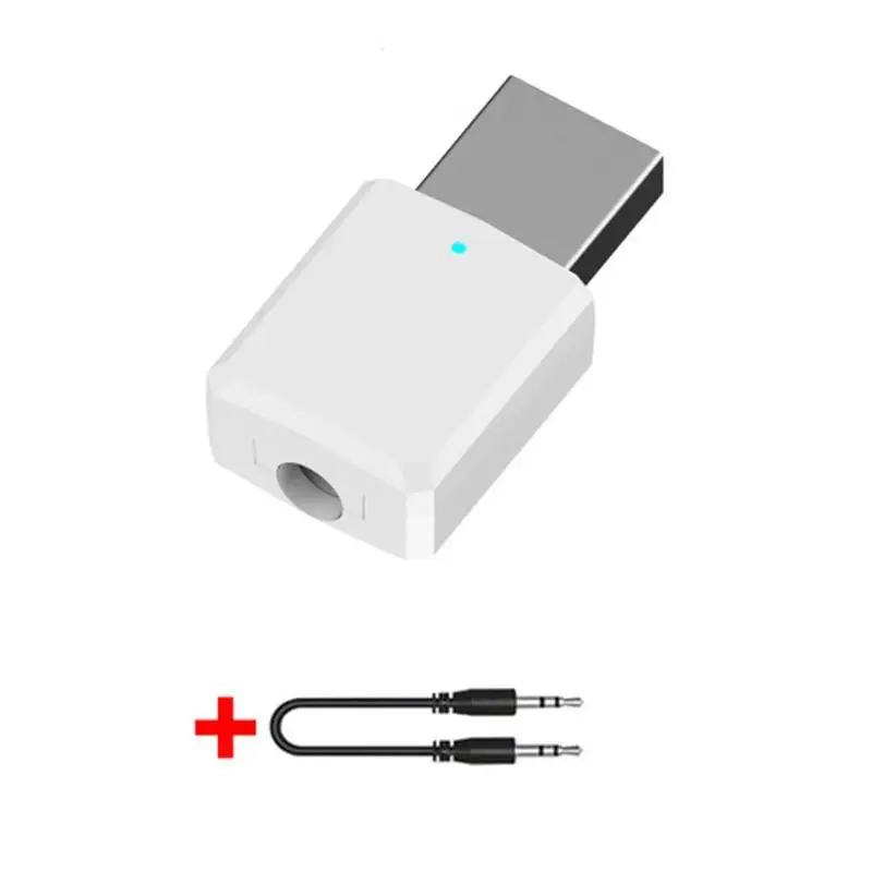 Bluetooth 5,0 аудио приемник передатчик мини стерео беспроводной 3,5 мм Bluetooth AUX Jack USB автомобильный ПК RCA комплект для ТВ адаптер O1L7