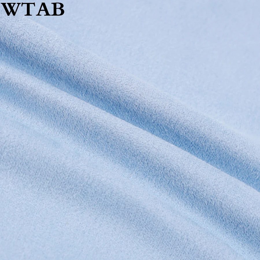WTAB, замшевое облегающее платье миди с длинным рукавом, Осень-зима, женские вечерние однотонные элегантные наряды с высокой талией и круглым вырезом, уличная одежда