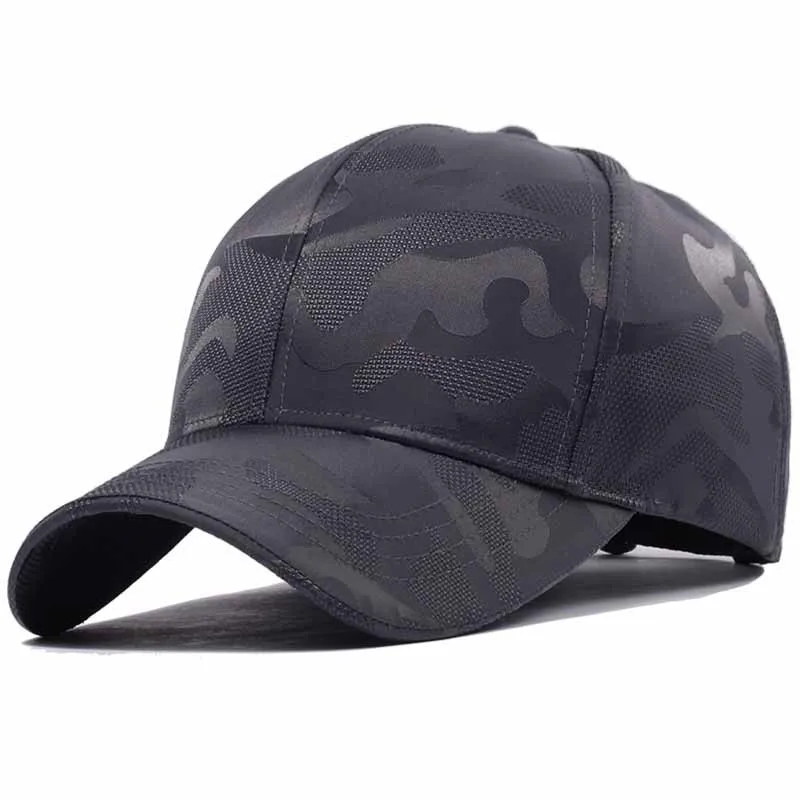 Casquette Baseball Tactique Camouflage Grande Taille - Homme Femme 56-66cm Pêche Sport
