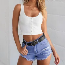 Сексуальное Хлопковое платье на бретелях с открытой спиной, сексуальное платье с круглым вырезом, модное платье с открытой талией, женская жилетка без рукавов на пуговицах