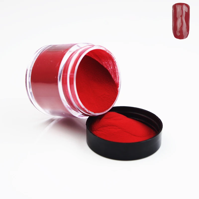 red acrylic powder Акриловая пудра 30 г для дизайна ногтей акриловая жидкость мономеро акриловый поедер гель Para U As Polvo color Po Coupe Capsule Ongle - Цвет: red acrylic powder