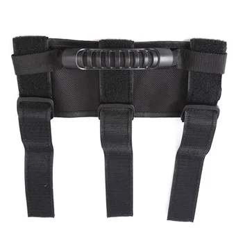 

4pcs Car Roof Top Roll Bar Grab Handles Set For Jeep Wrangler YJ TJ JK JKU 1995-2018 high quality black Roof Handles accessories