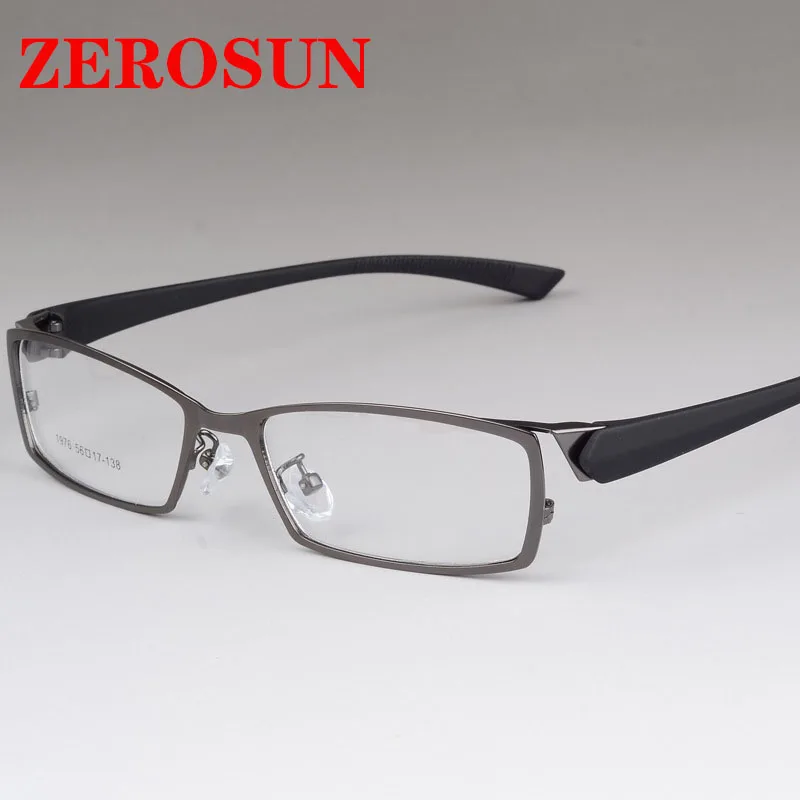 Zerosun, оправа для очков, для мужчин, полная оправа, очки для мужчин TR90, дужки, очки для мужчин, выпускник, по рецепту, оптические линзы, Фирменное Качество
