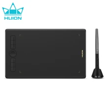 Huion H580X Graphics Tablet Digital Battery Free Pen Tablets Signature Drawing Pad Phone Connectivity Chorm OS Android Support