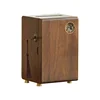 Lockable Black Walnut Wooden Piggy Bank, Money Box, Banknotes Savings Box, Coin Purse 6