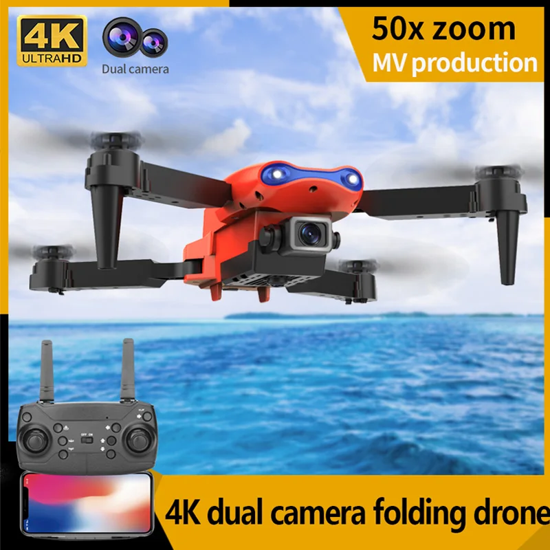 2021 Новый Дрон 4k Профессиональная HD широкоугольная камера 1080P WiFi Fpv двойная высота
