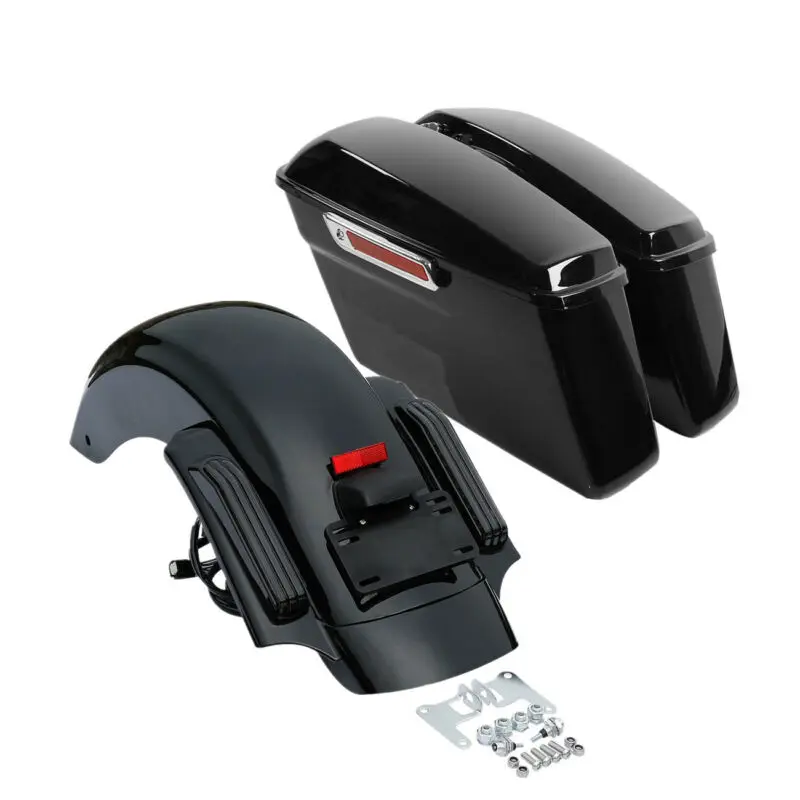 Заднее сисветодиодный крыло для Мотоциклов Harley Touring моделей Electra Street Glide Road King FLHR