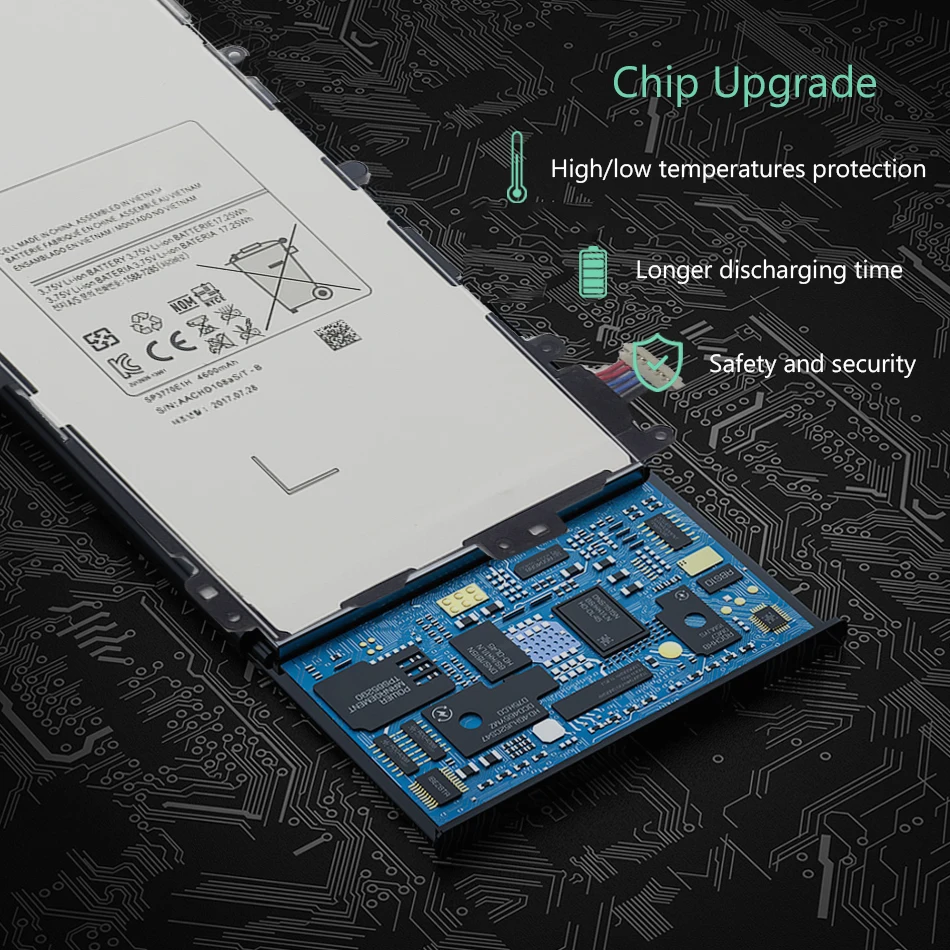 Высококачественный планшет аккумулятор SP3770E1H для samsung N5100 N5120 Galaxy Note 8,0 N5110 оригинальные Сменные Аккумуляторы 4600mAh