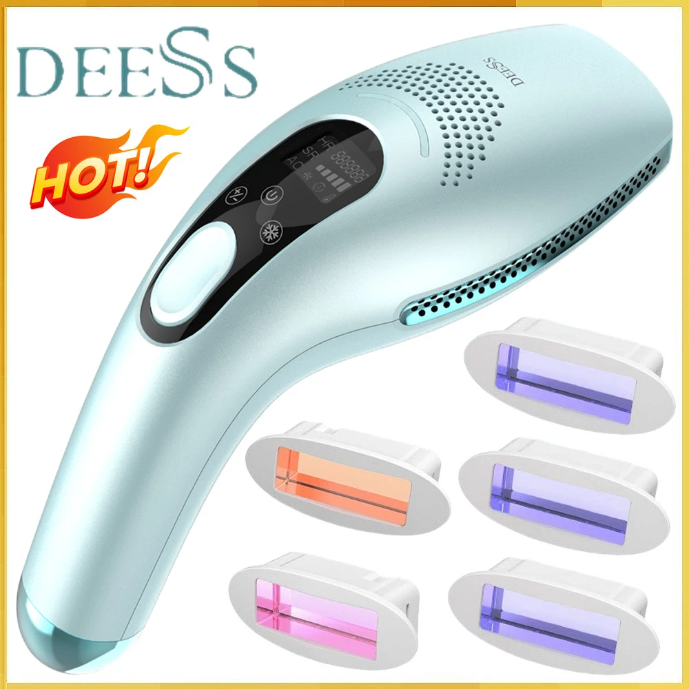 Deess Gp590 Laser Epilator Permanent Hair Removal 0.9s Painless Cool