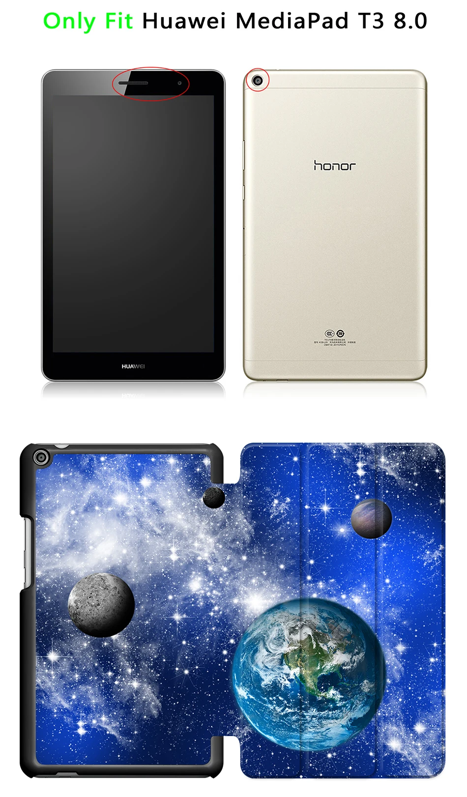MTT чехол для huawei MediaPad T3 8,0 дюймов Honor Play Pad 2 8 дюймов Тонкий складной из искусственной кожи чехол Защитный корпус Funda KOB-L09