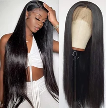 

Straight Lace Front Wig 13×4 Lace Front Human Hair Wigs For Black Women Transparent Lace Straight Wig Straight Closure Wig