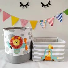 Складная корзина для грязной одежды для детей, детские игрушки, холст, большая корзина для хранения, органайзер для офиса и дома Складная корзина для грязной одежды для детей, детские игрушки, холст, большая корзина для хранения, органайзер для офиса и дома