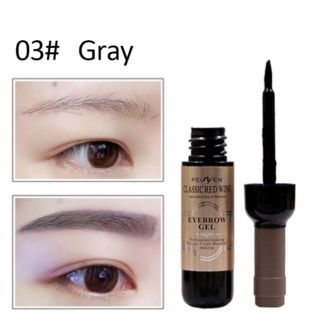 3 Colors Liquid Dyeing Eyebrow Cream Set  4