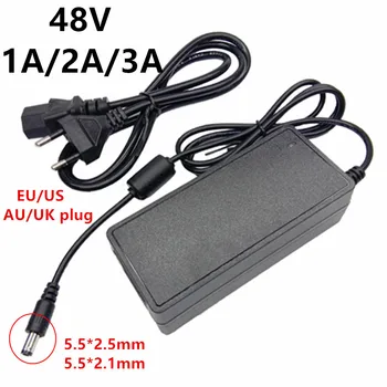 

48V 1A 2A 3A universal AC DC 48 Volt power adapter supply 110v 220v to 48 V 48V1A 48V2A 48V3A ac/dc adaptor switching adaptador