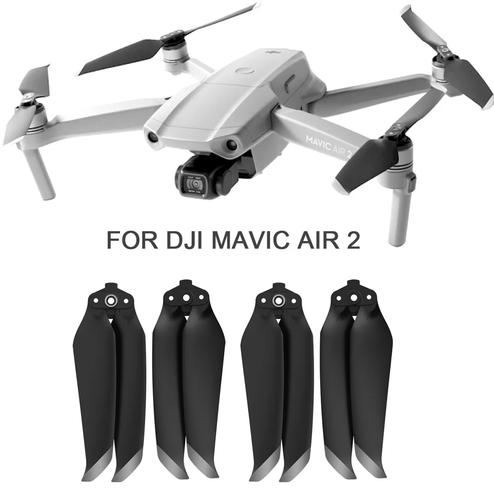 4PCS Low-Noise 7238F Quick-Release Foldable Propellers For DJI MAVIC AIR 2 Drone 