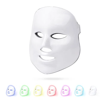

7 Colors Led Facial Mask Face Mask Machine Photon Therapy Light Skin Rejuvenation Facial Skin Care Beauty Mask