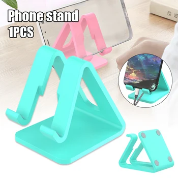 

Adjustable Mobile Phone Tablet Desktop Holder Multifunctional Plastic Cell Phone Tablet Mount Stand PR Sale