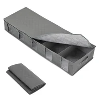 Under Bed Storage Bag Large Capacity Foldable Underbed Organizer for Seasonal Clothes 1