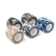 

1pc 4.5m Hunt Disguise Elastoplast Camouflage Elastic Wrap Tape Self Adhesive Sports Protector Ankle Knee Finger Arm Bandage