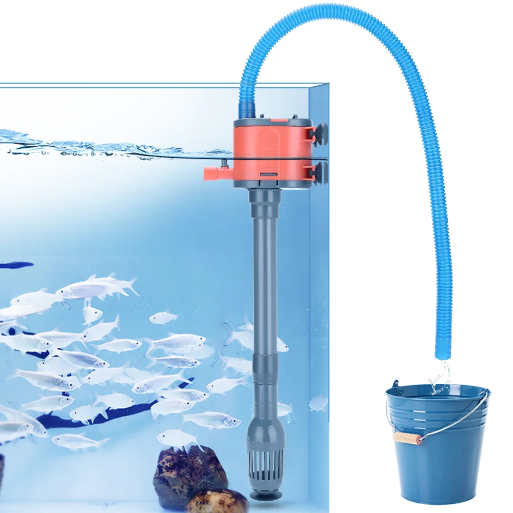 3-in-1 Multi-function Aquarium Filter Water Pump Aquarium Fish Tank Circulating Water Spray Submersible Purifier Filter Turtle T water pump aquarium water pump fish tank pump