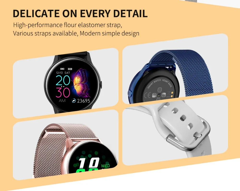 DT88 Смарт-часы для женщин IP68 Водонепроницаемые носимые устройства монитор сердечного ритма спортивные Смарт-часы для мужчин для Android IOS длительное время ожидания